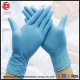 2017 Attractive Price Blue Dispsoable Nitrile Glove with Super Quality