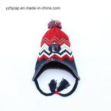 POM POM Hat Beanie Hat Jacquard Hat Knitted Hat