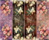 Custom Printed Silk Scarves Ladies Style (C-009)