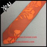 Handmade 100% Silk Printed Golden Colour Ties