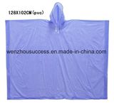 Waterproof PE Rain Poncho