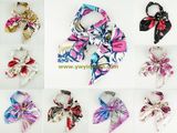 Wholesale Fashion Printed Multifunction Magic Silk Scarf Various Patterns in Stock