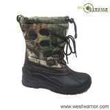 TPR Stitched Snow Boots of Fine Animal Hair for Women (WSB017)