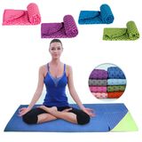 Soft Travel Sport Fitness Exercise Yoga Pilates Mat Cover Towel