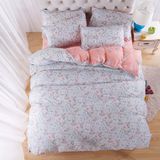 2017 New Design Brushed Polyester Bedroom Bed Sheet Set