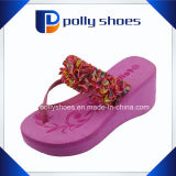 New Fashion Summer Sandals Female Flower Flat Flip-Flop