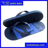 Customized Print 2016 Durable PE Male Slipper (14G010)