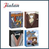 Cheap Coated Paper Man's Garments Packing Shopping Carrier Gift Bags