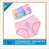 Girls Blue Cotton Hipster/Underwear with Teddy Bear Printing