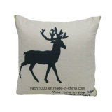 Stuffed Printed Reindeer Soft Pillow