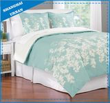 Spring Leaf Printed Polyester Duvet Cover Set