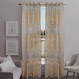 Window Sheer Grommet Curtain 52