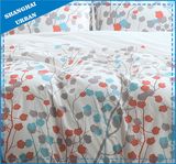 Garden Leafs Printed Polyester Duvet Cover Bedding Set
