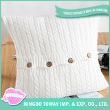 Custom Sofa Throw Cotton Removable Knitted Decorative Pillow Case