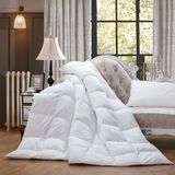 Luxury Natural Cotton Cover Standard Duck Down Duvet for Hotel