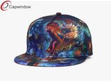 5 Panel Plain Snapback Hat/Cap with Sublimation Print