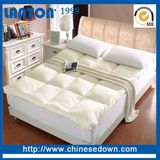 Luxury Breathable Baffle Box Down Mattress Topper