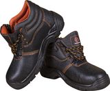 New Fashionable Genuine Leather Safety Shoes with Steel Toe Cap