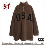 Fashion Stand Collar's Hoodies with Letter Embroidered Logo