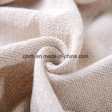 Gemotrical Patern 100% Polyester Linen Look Sofa Fabric