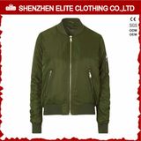 Hot Selling Popular New Arrival Olive Green Bomber Jacket (ELTWBJI-24)