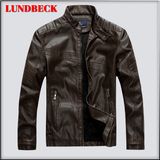2018 Fashion PU Jacket for Men