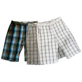 Men's Woven Yarn Dye Poplin Walkshorts (RTP14093)