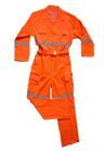 Orange Color Safety Clothes 100% Cotton Overall