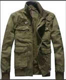 Men Cotton Top Fashion Garments Washed Jeep Jacket