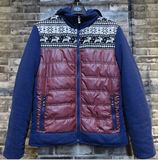 Hoody Contrast Deer Vintage Fashion New Style Down Men Padding Jackets