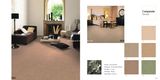 Machine Made Tufted Wool Cut & Loop Wall to Wall Carpet