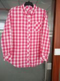 Women's Plaid Shirts with One Pocket