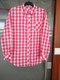 Women's Plaid Shirts with One Pocket