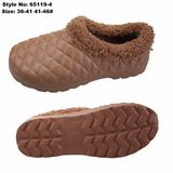 Women Winter Flush Clog Indoor Home Ladies Winter Shoes