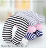 Traveling Driving Striped Particle U - Type Pillow Manufacturer Direct Sale