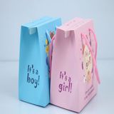 Hot Selling Different Colors Customised Paper Gift Bag with String