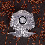 Customized Silver Eagle Wing Badge