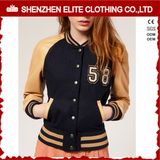 Hot Selling Cotton Basebal Winter Bomeber Jacket for Women (ELTBJI-15)