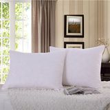 Supportive White Duck Down and Feather Pillow