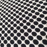 Thick Black and White Jacquard Fabrics