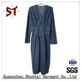 Spring Ladies Clothing Long Denim Dress