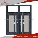 Power Coated Aluminum Shutter Casement Window with Mosquito Net