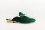 Trendy Velvet Loafer Women Slipper Sandal for Fashion Lady