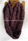 Fashion Slub Yarn Scarf of Mixed Looking (Hjs26)