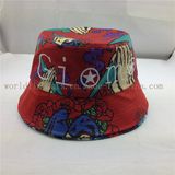 Sublimation Print Pattern Bucket Flower Hat