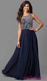 2017 Long A-Line Cocktail Party Prom Evenig Dresses Pg007