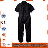 Factory OEM 100% Cotton Blue Anti-Acid Coverall with Short Sleeve