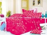 Hot Selling Polyester Microfiber 4 PCS Solid Color Sheet Set /Bedding Set