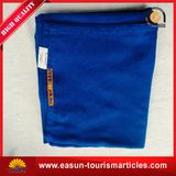 Good Quality Embroidery Logo Modacrylic Blue Airplane Blanket