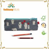 Printed Canvas Children Student Duarable School Gift Pencil Bag